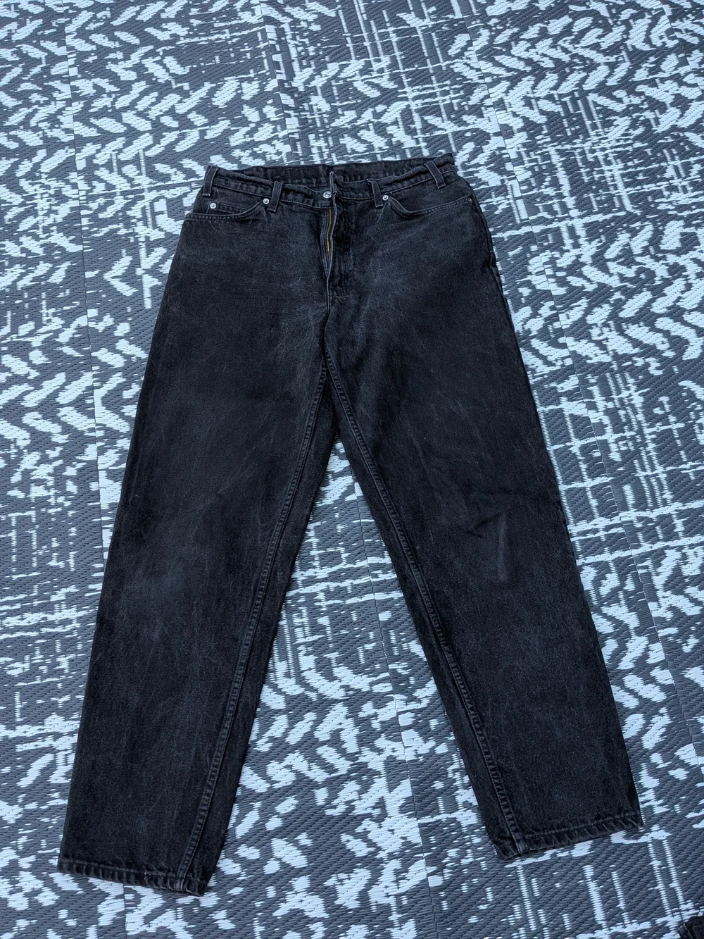 Vintage pair of September 1997 Levi's 560 Loose Fit Tapered Jeans